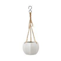 Mylia Round Ceramic Hanging Planter